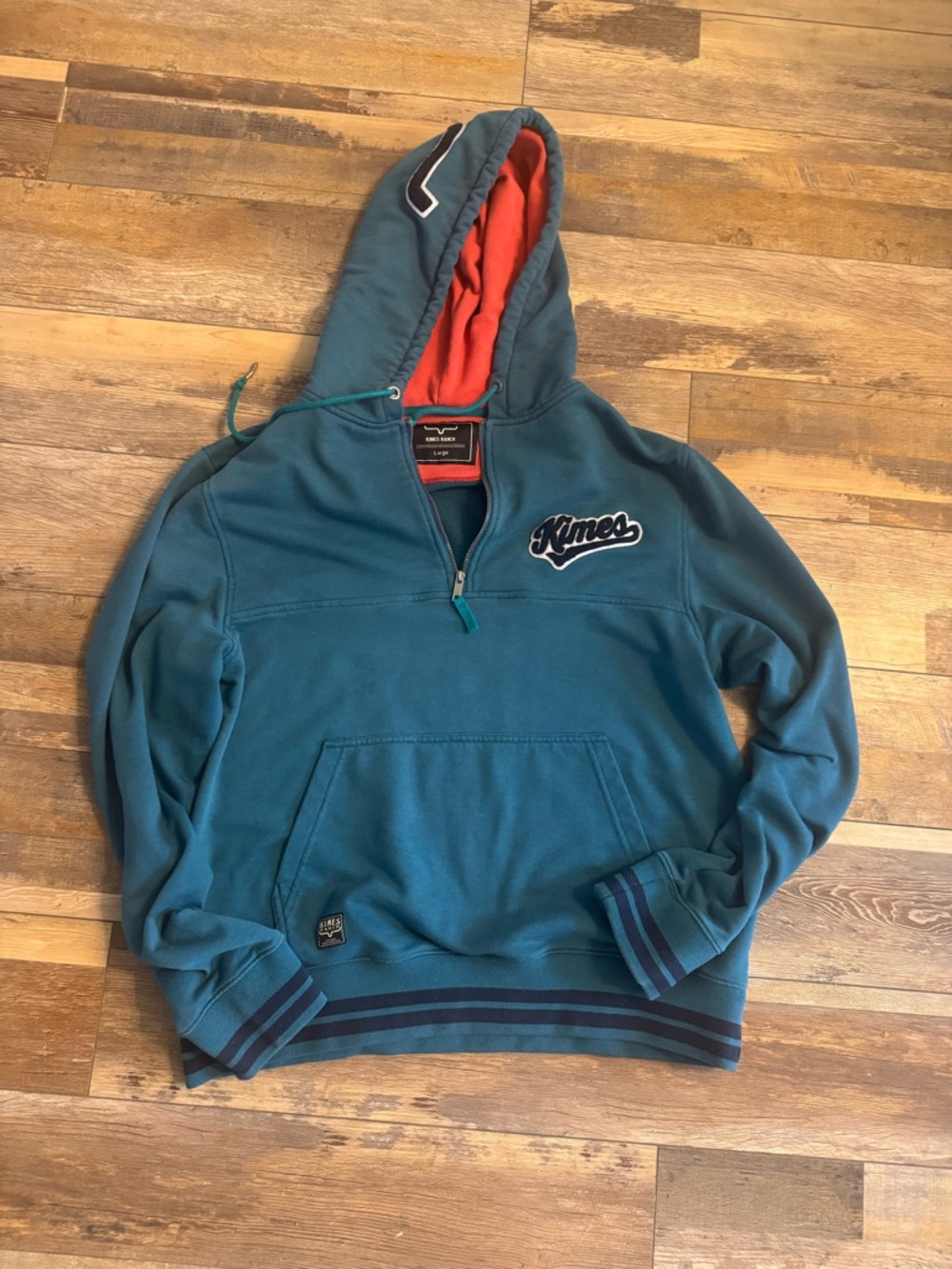 Men’s Kimes 3/4 zip
Hoodie